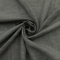 110" Gilford Faux Linen Fabric Charcoal, by the yard
