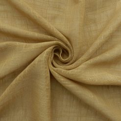 110" Gilford Faux Linen Fabric Gold, by the yard