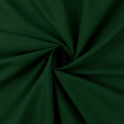 60" Broadcloth Fabric Hunter Green, by the yard