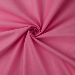 90" Wide Muslin Fabric Dyed Azalea, by the yard