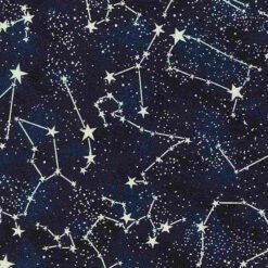 Timeless Treasures Fabric Glow In The Dark Gail CG2750 Midnight 15 yard bolt