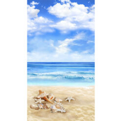 Timeless Treasures Fabric Beach Comber Beach Panel CD2533 Multi 15 yard bolt