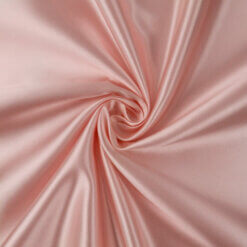Jubilant Bridal Satin Fabric Pink, by the yard