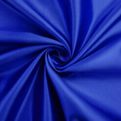 Wholesale Fire Retardant Shiny Satin Fabric Royal Blue 75 yard roll