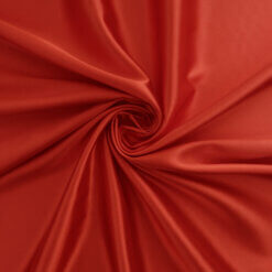 Stretch Charmeuse Fabric Red, by the yard