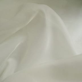 Wholesale 118" Wide Sheer Voile Fabric Ivory 60 yard roll
