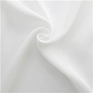 120" European 100% Linen Scrim Fabric White 25 yard roll