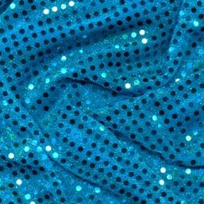 Wholesale Stretch 3mm Dot Fabric Turquoise 1,000 Yard Case