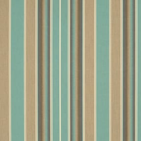 Sunbrella 46" Stripe 4868 Kiawah Spa, by the yard