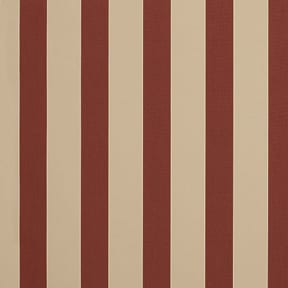 Sunbrella 46" Stripe 4985 Havelock Brick, by the yard