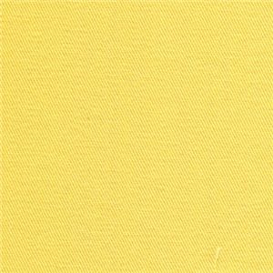 Wholesale 8.5oz Cotton Twill Fabric Yellow 25 yard bolt