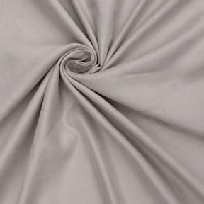 Wholesale Double Sided Microfiber Suede Fabric Silver 50 yard bolt