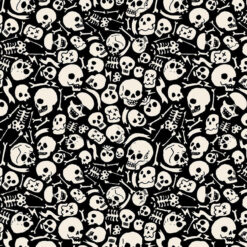 Timeless Treasures Fabric Glow In The Dark Fun CG2009 Glow 15 yard bolt