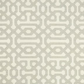 Sunbrella Fabric 54" Upholstery Fretwork Pewter 45991-0002, by the yard