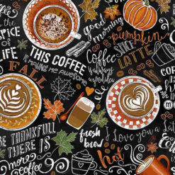 Timeless Treasures Fabric Pumpkin Spice Gail-C7034 PSL 15 yard bolt