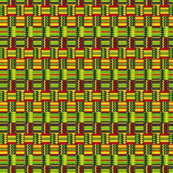Timeless Treasures Fabric African Sunset Kenta CM2046 Multi 15 yard bolt