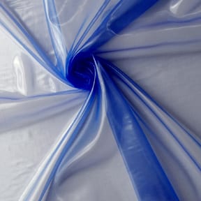 Wholesale Metallic Clear Lame Fabric Cornflower 25 yard bolt