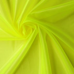 Wholesale Metallic Clear Lame Fabric Neon Lime 25 yard bolt