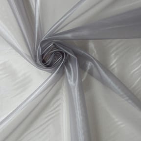 Wholesale Metallic Clear Lame Fabric Silver 25 yard bolt