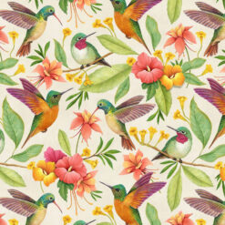 Timeless Treasures Fabric Humming Bird Rosie CD1915 Multi 15 yard bolt