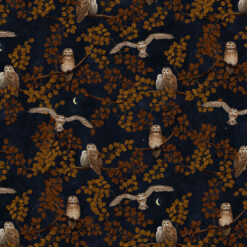 Timeless Treasures Fabric Night Owl Rosie CD2487 Night 15 yard bolt