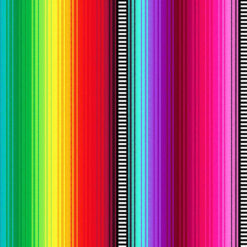 Timeless Treasures Fabric Stripe CD1584 Multi 15 yard bolt