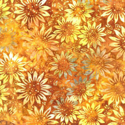 108″ Wide Cotton Batik Fabric XTonga-B1198 Autumn 12 yard bolt