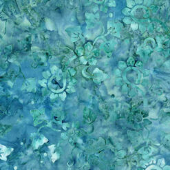 108″ Wide Cotton Batik Fabric XTonga B4590 Oasis 12 yard bolt