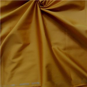 Alexandria Egyptian Cotton Fabric Burnished Gold, by the yard