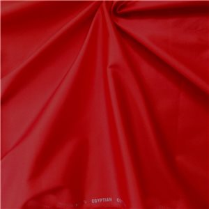Alexandria Egyptian Cotton Fabric Red, by the yard