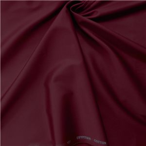 Alexandria Egyptian Cotton Fabric Wine, by the yard