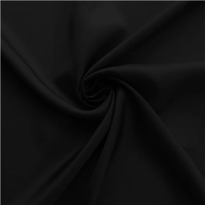Wholesale Bemberg Anti Static Lining Fabric Black 100 yard roll