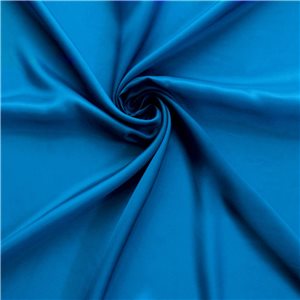 Wholesale Bemberg Anti Static Lining Fabric Capri Blue 100 yard roll
