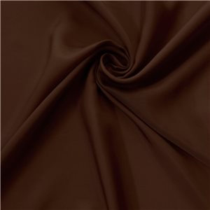 Wholesale Bemberg Anti Static Lining Fabric Chocolate 100 yard roll
