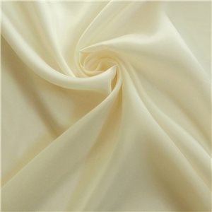 Wholesale Bemberg Anti Static Lining Fabric Ivory 100 yard roll