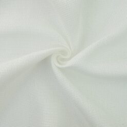 Avignon 100% French Linen Mesh Fabric White, by the yard