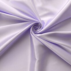 Fire Retardant Charmeuse Satin Fabric Lilac 75 yard roll