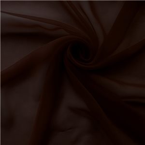 Wholesale Chiffon Fabric Brown 100 yard roll