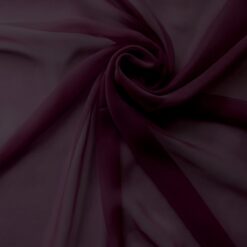 Wholesale Chiffon Fabric Eggplant 100 yard roll