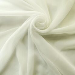 Wholesale Chiffon Fabric Ivory 70 yard roll