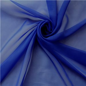 Wholesale Chiffon Fabric Royal Blue 100 yard roll