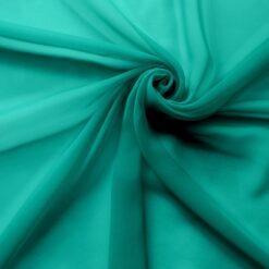 SALE Chiffon Fabric Spearmint, by the yard