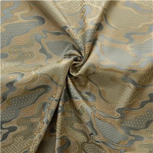 30" Silk Chinese Brocade Fabric Water Misty 15 yard bolt