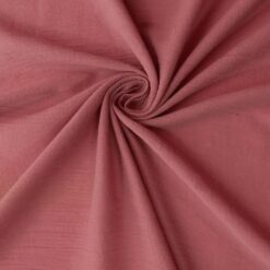 100% Cotton Gauze Fabric Mauve, by the yard