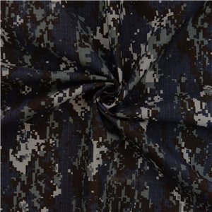 Wholesale Camouflage Cotton Ripstop Fabric US Navy 50 yard roll