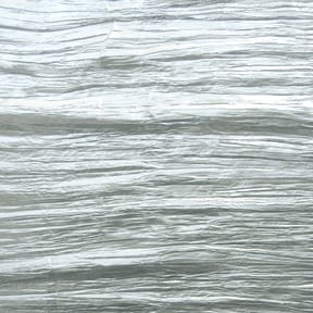 SALE Crinkle Tissue Lame Fabric Silver, by the yard