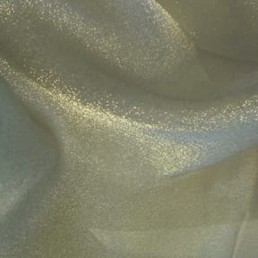 Crystal Sparkle Organza Fabric Taupe 50 yard roll