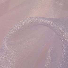 Crystal Sparkle Organza Fabric Pink 50 yard roll