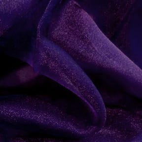 Crystal Sparkle Organza Fabric Plum 50 yard roll