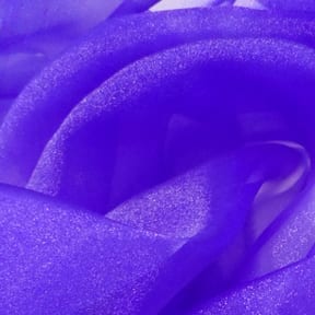 Crystal Sparkle Organza Fabric Purple 50 yard roll